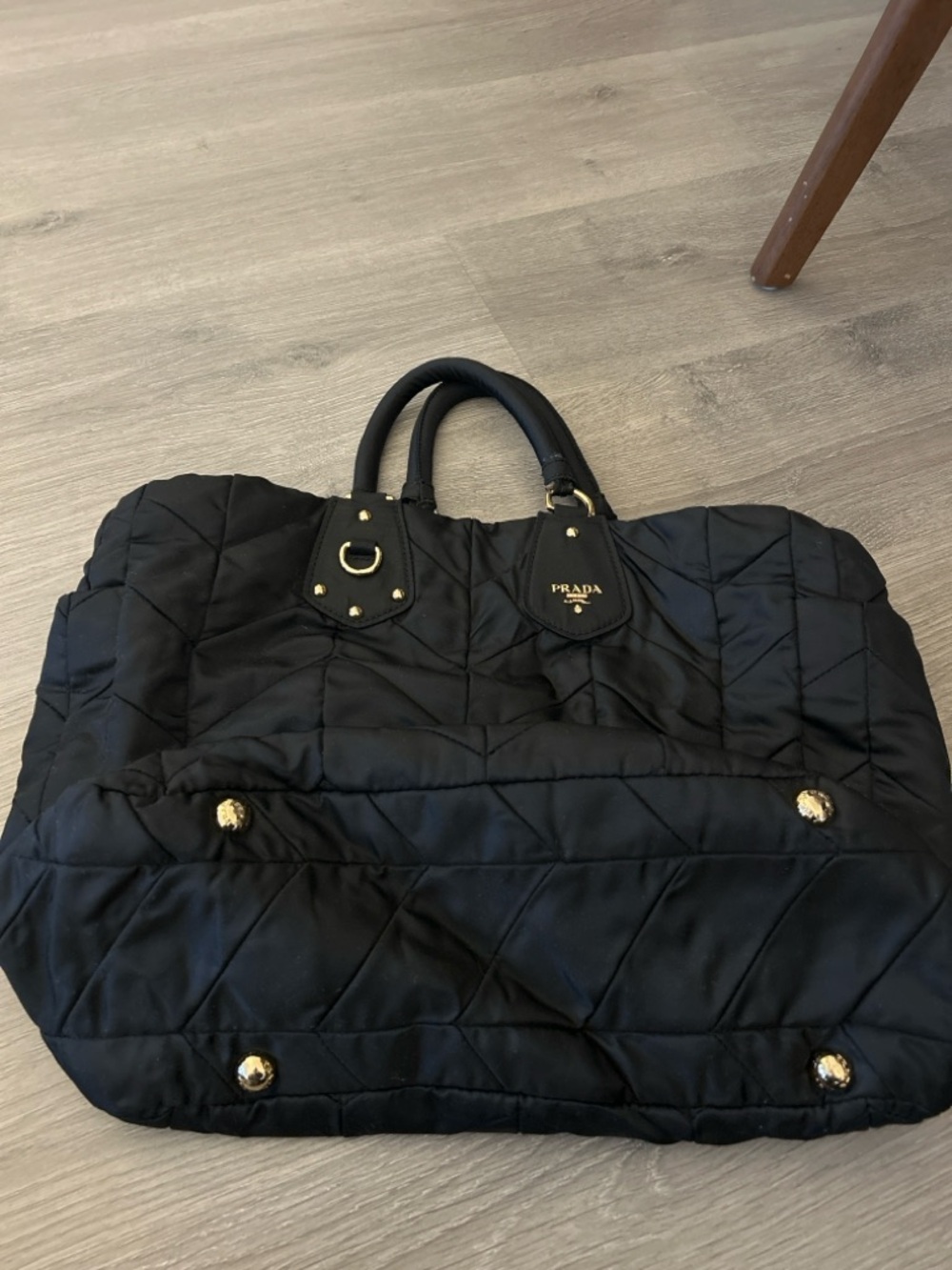 Prada Quilted Tessuto Nylon Tote - Picture 6 of 6